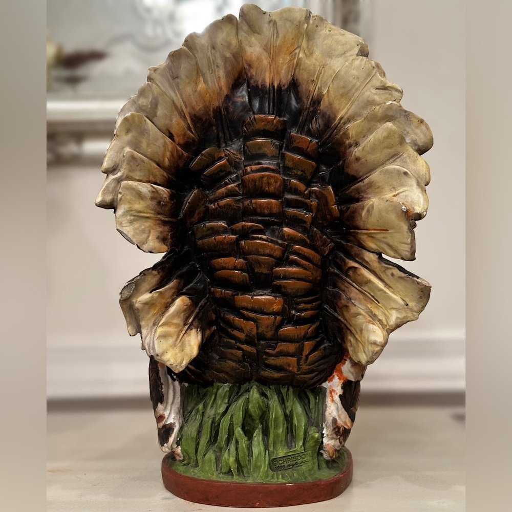 Beautiful Resin Turkey - Picture 5 of 9